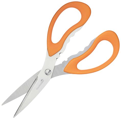 Masterclass Multi Purpose Kitchen Scissors With Bottle Opener And Herb