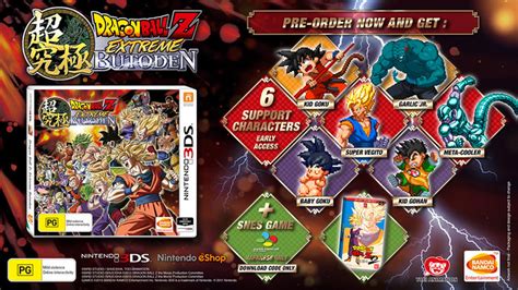 Share no new 3ds, we have the 2ds, which ntineod knew was a 2nd class ciitzen so they never released it in japan. Bonus SNES Game with Dragon Ball Z: Extreme Butoden Pre-order