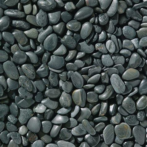 Install Pebbles And River Stones Beautiful Landscape In The Landscaping