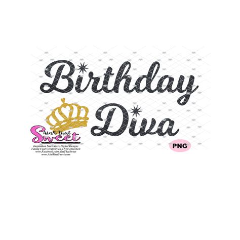 Birthday Diva And Birthday Divas Entourage Transparent Png Svg S