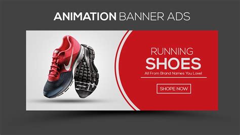 How To Make Web Banner Design In Photoshop Tutorial  Animation