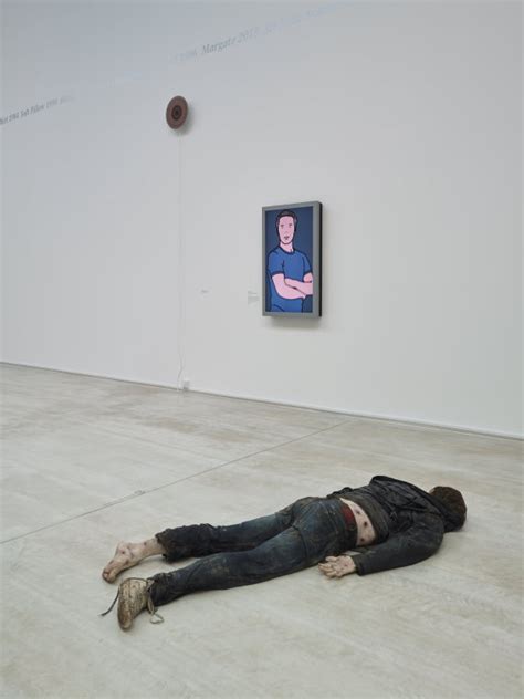 In A New Take On The Selfie This Artist Casts His Own Dead Body Huffpost