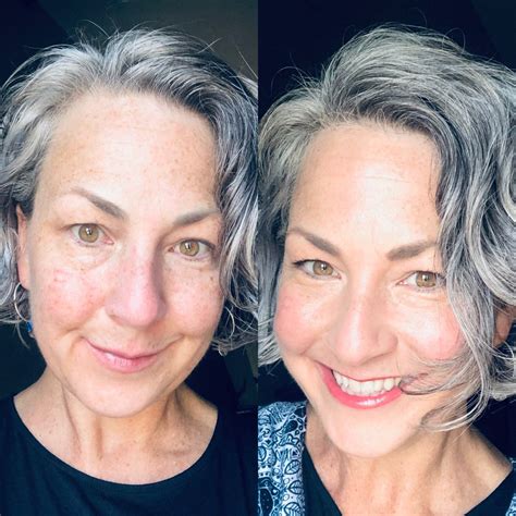 Over 40 Before And After Daily Makeup Routine Makeup For Older Women