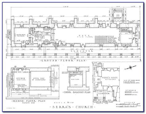 Architectural Drawing Templates Free Download