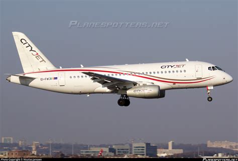 EI FWC CityJet Sukhoi Superjet 100 95B Photo By Nicolas Janssen ID