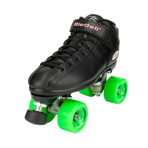 Riedell R3 Black Outdoor Quad Skates With Zen Wheels Choose Color Ebay