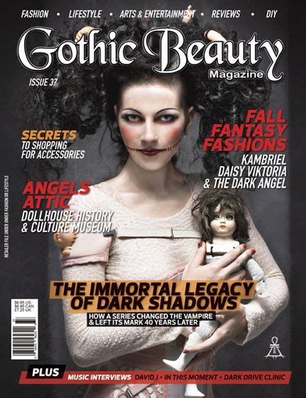 Gothic Beauty Issue 37 Gothic Beauty Magazine Gothic Beauty Gothic
