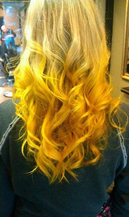 Blonde Hair With Yellow Tips Yellow Blonde Hair Yellow Hair Blonde