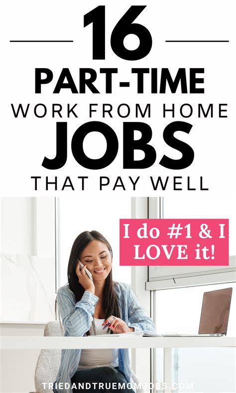 16 Best Part Time Work From Home Jobs That Pay Well In 2020 Work From