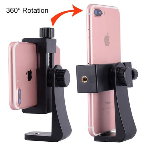 Ightpro Universal Cell Phone Tripod Mount Clamp Clip Adapter Holder