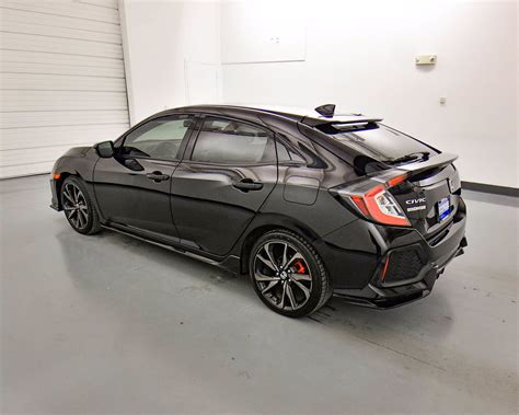 Pre Owned 2017 Honda Civic Hatchback Sport Touring With Navigation