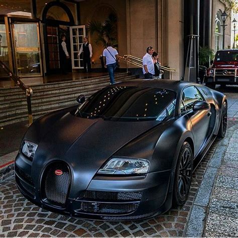 Matte Black Bugatti Bugatti Car Luxury Cars