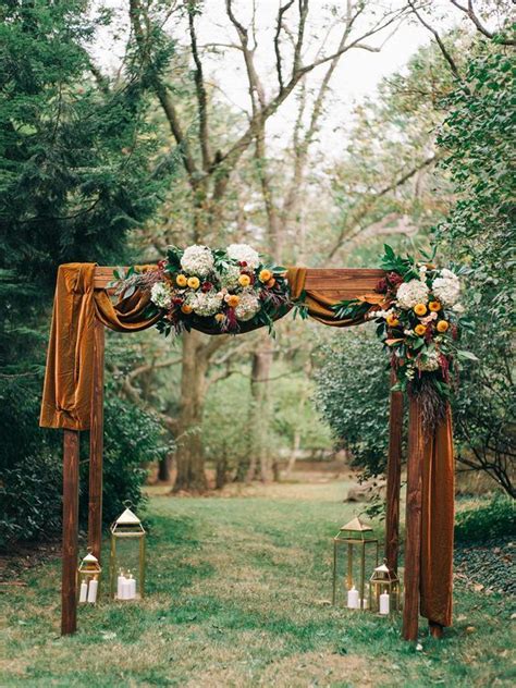 61 Awesome Outdoor Décor Fall Wedding Ideas Weddingomania