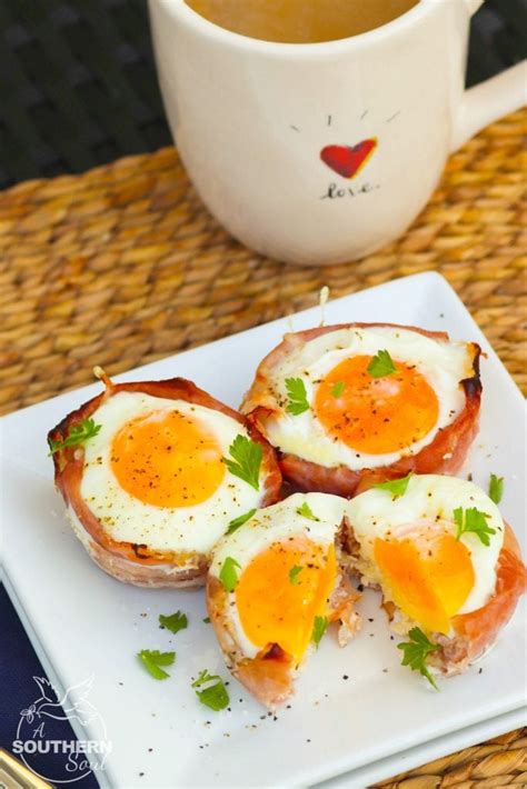 Ham And Cheese Egg Cups A Southern Soul