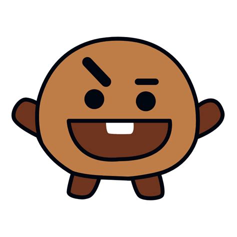 BTS BT Shooky Suga Sticker Mania