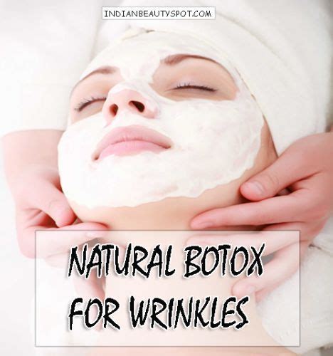Natural Alternatives To Botox 5 Anti Wrinkle Masks The Indian Spot
