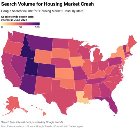 A Tale Of Two Maps Housing Affordability And Fears Of A Market Crash