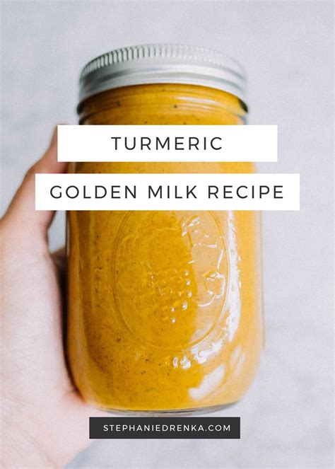 Golden Milk Recipe A Case For Self Care