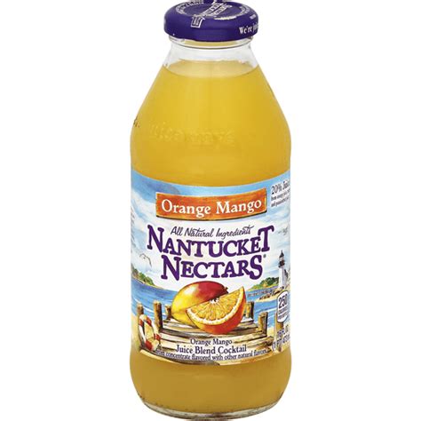 Nantucket Nectars Juice Blend Cocktail Orange Mango | Fruit & Berry | Roth's