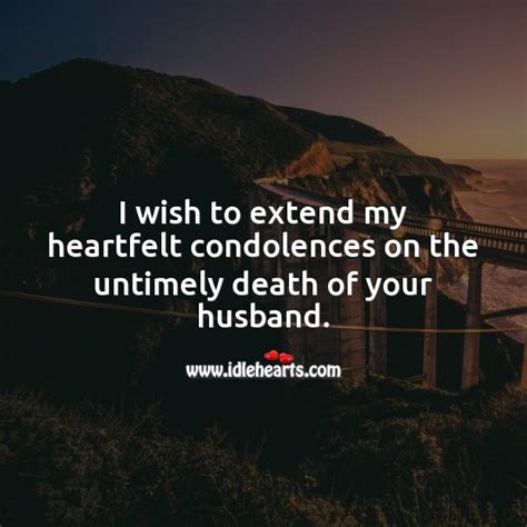 Sympathy Messages For Loss Of Husband Idlehearts