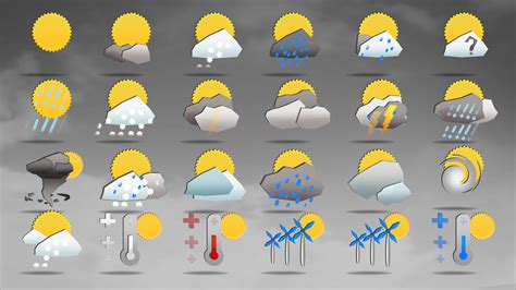 Animated Weather Icons On Behance
