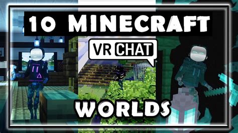10 Minecraft Vrchat Worlds In Vr Codeadvanced World Explorer Vrchat