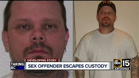 Phoenix Police Continue Search For Escaped Sex Offender Youtube