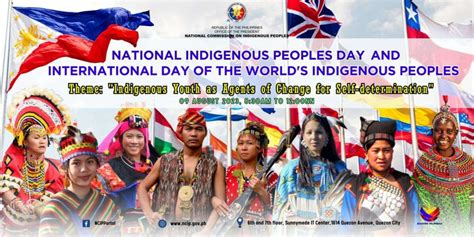 National Indigenous Peoples Day And International Day Of The Worlds