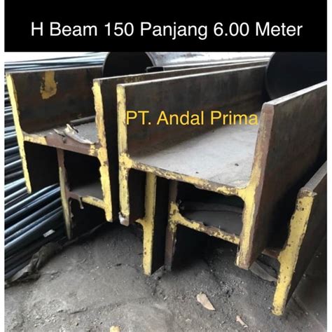 Jual H Beam 150 X 6 Meter Besi Baja H Beam Kota Tangerang Selatan