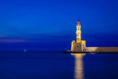 Lighthouse Of Chania In Crete Island Alexios Ntounas Photography