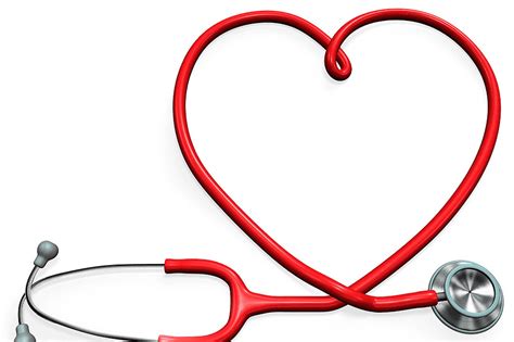 Red Stethoscope Stethoscope Heart Physician Hd Heart Stethoscope