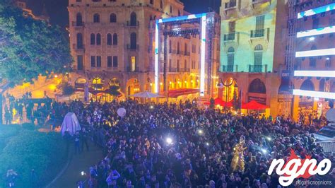 Lebanons Biggest Party When Beirut Unites On Nejmeh Square New Year
