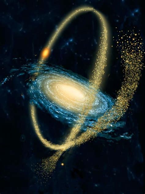 Pictures New Proof Spiral Galaxies Eat Digest Dwarfs Spiral Galaxy