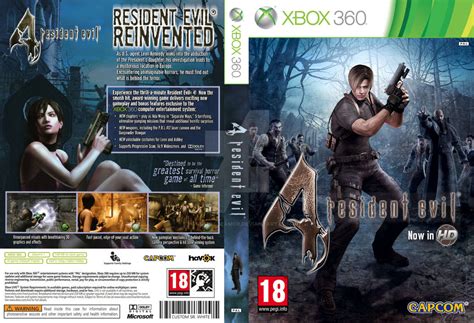 Resident Evil 4 Hd Custom Cover Xbox 360 By Postalesdeamor On Deviantart