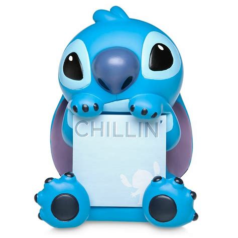 Portable sticky card holder note transparent monitor memo board computer screen. Lilo and Stitch - Stitch Sticky Note Holder