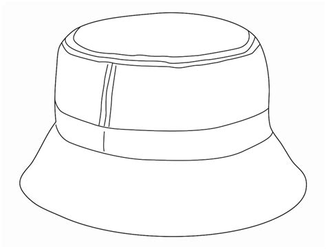 Bucket Hat Template