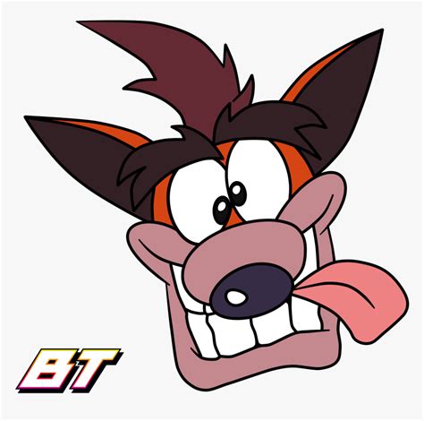 Transparent Crash Bandicoot Png Crash Bandicoot Cartoon Face Png
