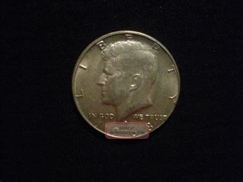 Kennedy Half Dollar 1968 Silver