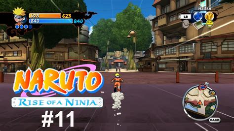 Lets Play Naruto Rise Of The Ninja Gameplay German 11training Mit