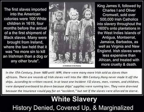The Irish Were The First Slaves In The Uk Us Slave Triangle