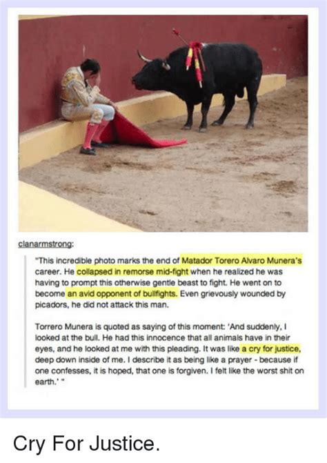 this incredible photo marks the end of matador torero alvaro munera s career he collapsed in