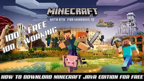 How To Download And Play Minecraft Java Edition On Windows 10 2021