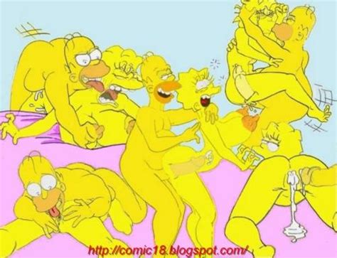 Rule 34 Color Cum Female Homer Simpson Human Lisa Simpson Male Penis