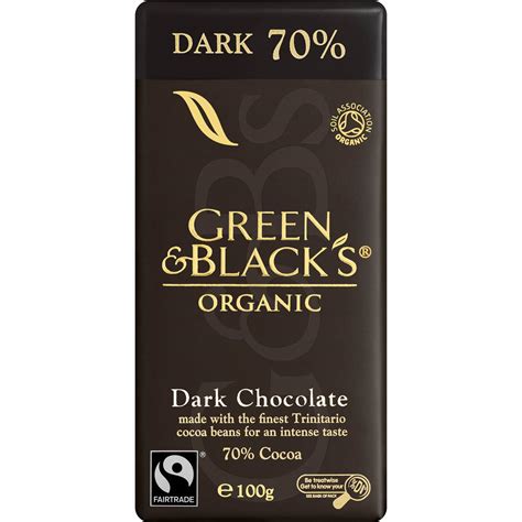 We did not find results for: Green & Black's Organic Dark Chocolate 70% 70% 100g ...