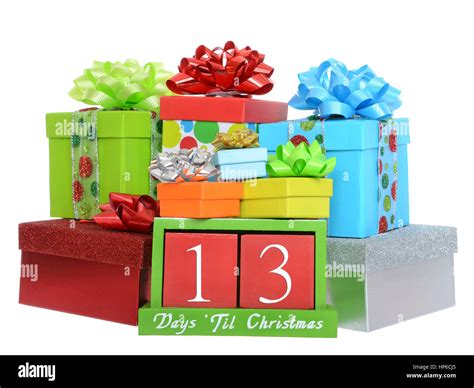 13 Days To Christmas Cut Out Stock Images And Pictures Alamy