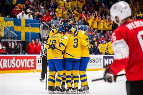 Latvia Takes On Sweden At Ice Hockey World Championships Article