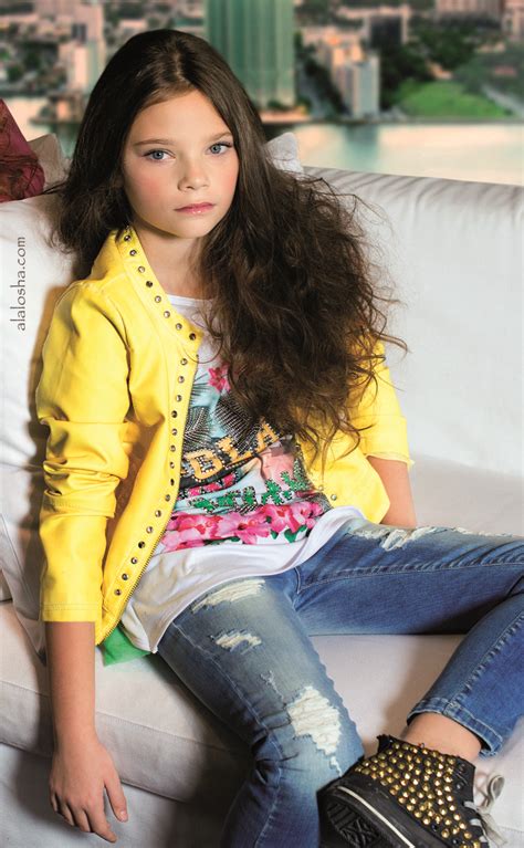Alalosha Vogue Enfants Artigli Girl Ss15‬ Collection Preview Tween Fashion Fashion Models