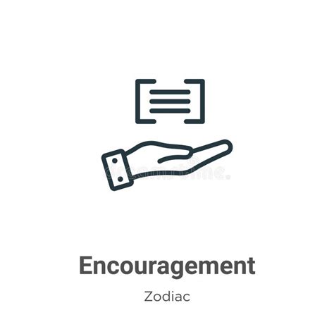 Encouragement Icon In Different Style Vector Illustration Two Colored