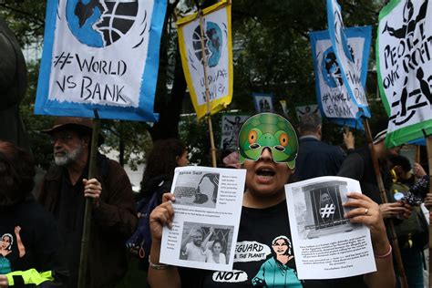 peoples protest against world bank policy during their an… flickr