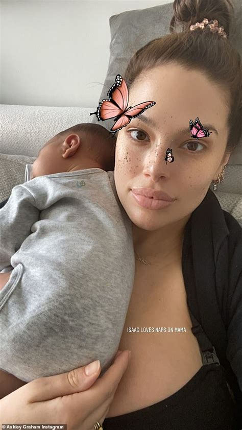 Ashley Graham Proves She Is A Multitasking Mom As She Shares First